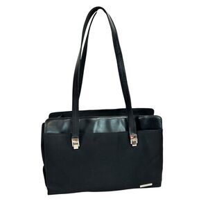 Rosetti Crossbody Computer Messenger Bag Multiple Compartments Black